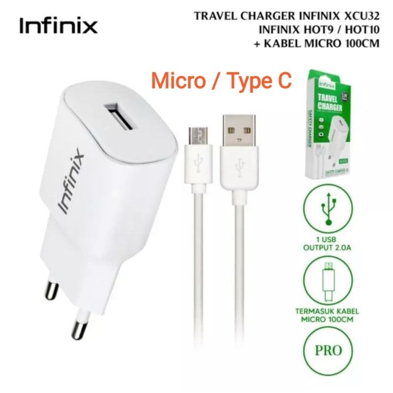 Charger Infinix Original Cas Infinix Ori Fast Charging Casan Hp Infinix