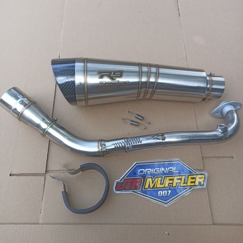 KNALPOT R9 H2 TITAN PCX 160 VARIO 160 FULLSYSTEM