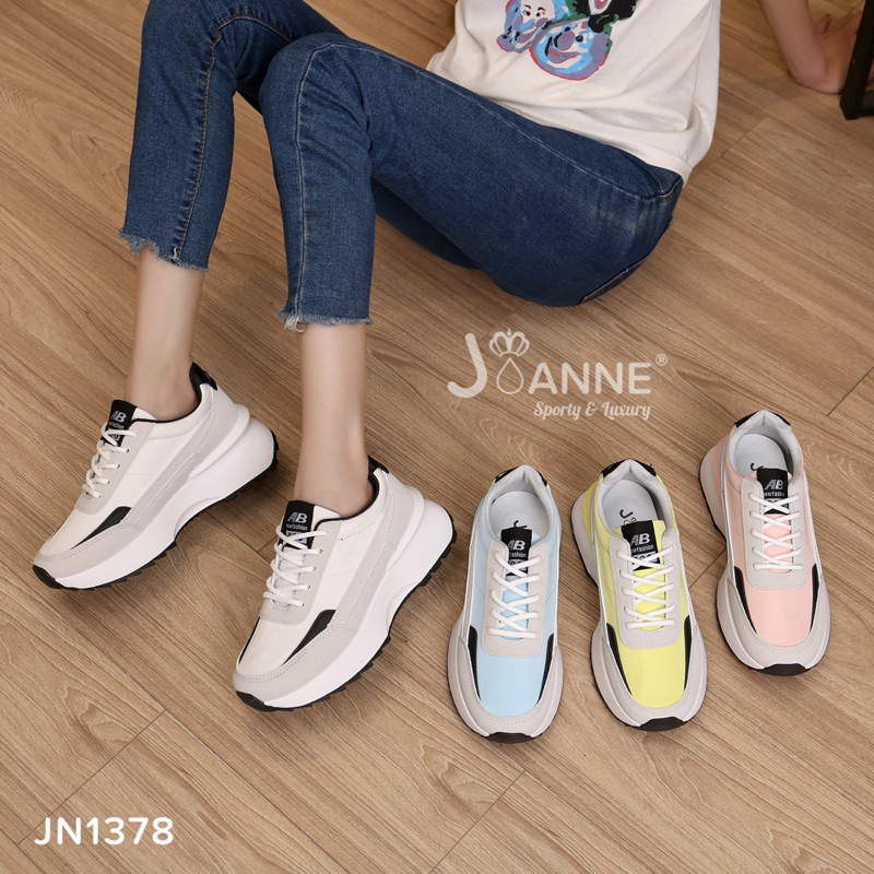 [ORIGINAL] JOANNE Sport Sneakers Shoes Sepatu Wanita #JN1378