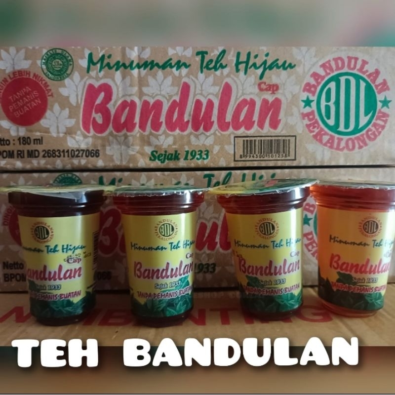 

MINUMAN TEH HIJAU BANDULAN 1 carton