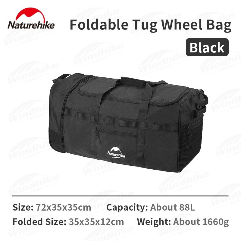 FOLDING TRAVEL BAG 88L NATUREHIKE NH21LX003