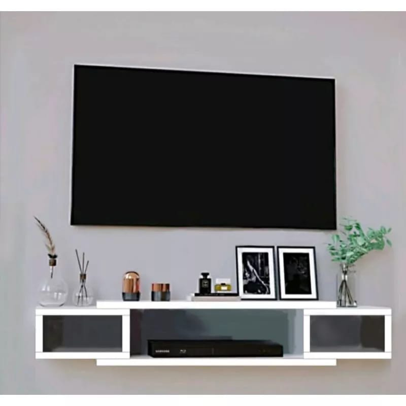 [COD] RAK TV GANTUNG KAYU MINIMALIS BONGKAR PASANG - RAK TV GANTUNG KAYU