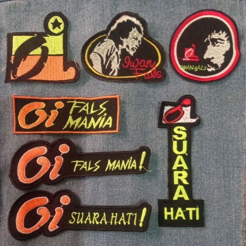 BORDIR / EMBLEM IWAN FALS OI UKURAN KECIL