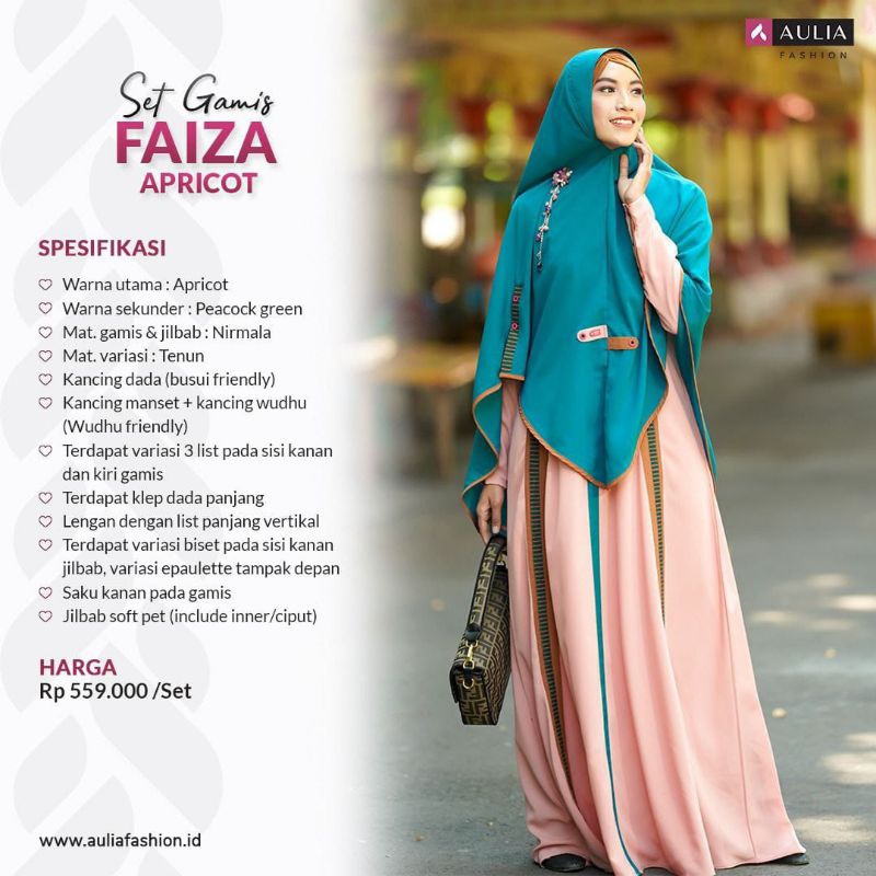 GAMIS AULIA FASHION TERBARU HANASYITA NAVY BIRU COUPLE SYAR'I ORIGINAL JUMBO