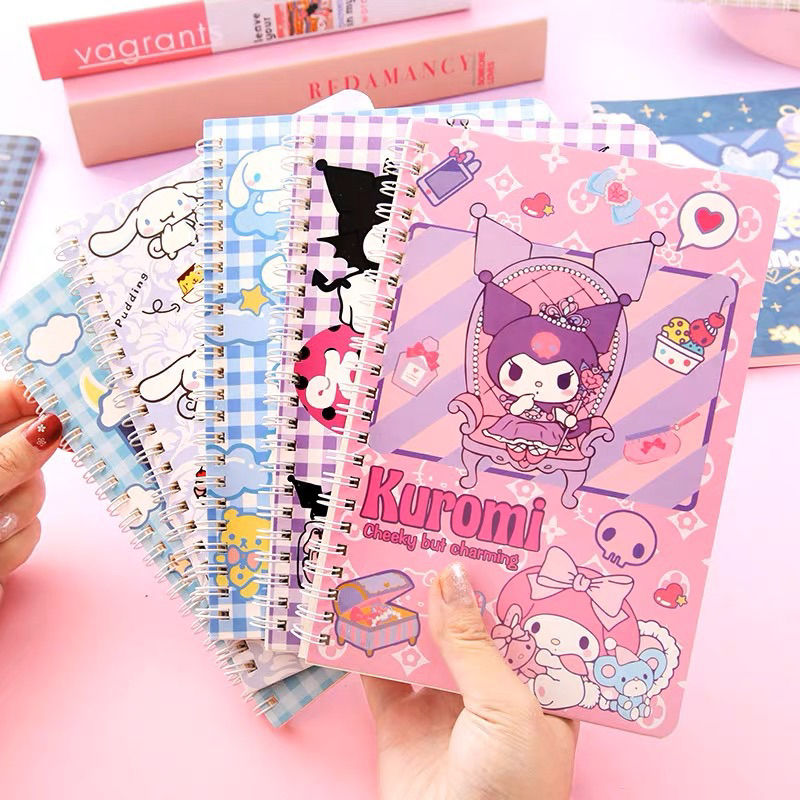 

DIARY SPIRAL A5 60 LEMBAR GAMBAR SANRIO KUROMI MELODY CINAMONROLL