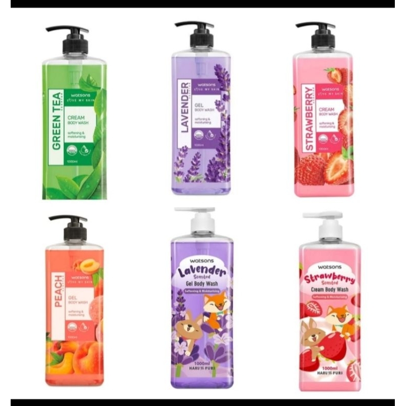 watsons sabun cair 1 liter