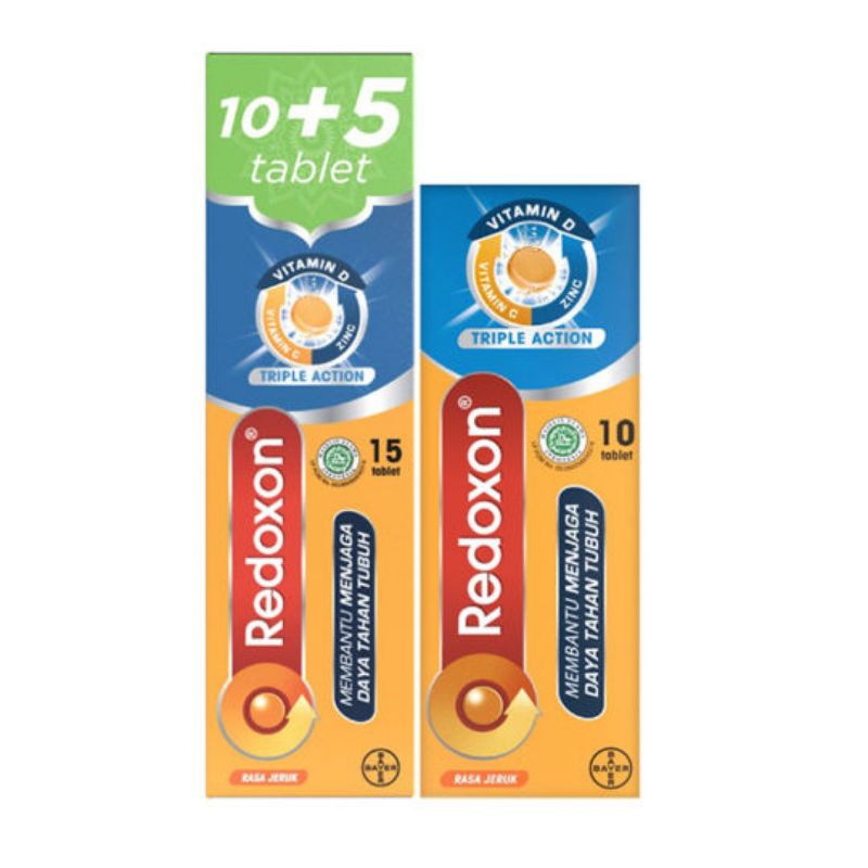 REDOXON TRIPLE ACTION 10 TABLET 15 TABLET