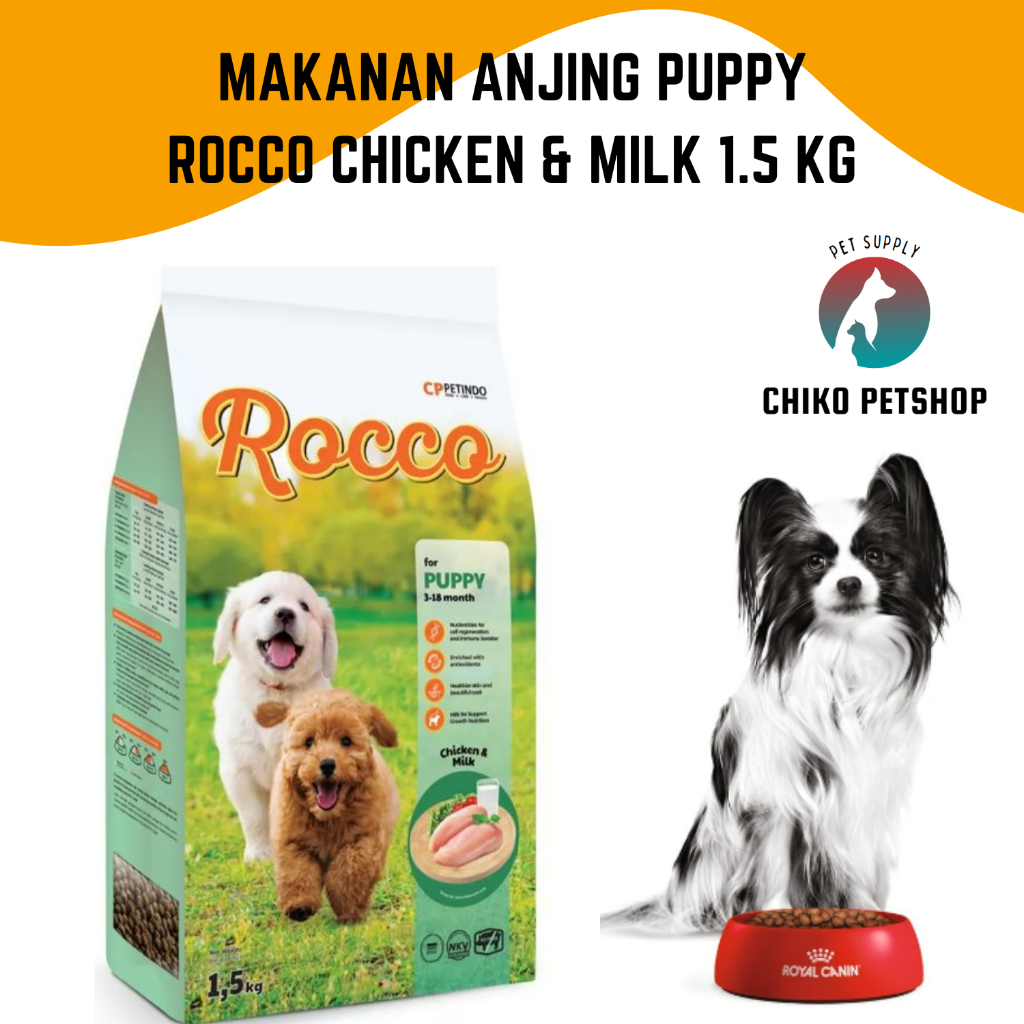 Makanan Anjing ROCCO Dry Food Dog Freshpack 1.5 kg