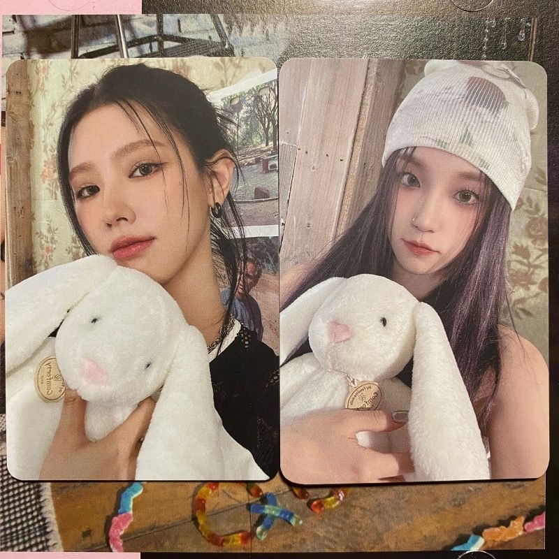 photocard gidle i feel queencard allergy cat butterfly queen ver pc poka yuqi miyeon
