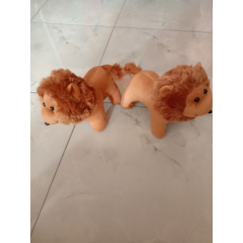 Boneka singa boneka lion ukuran 25cm mainan anak virall murah