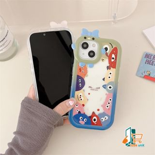 SS807 SOFTCASE SILIKON MOTIF KARTUN MONSTER KECIL FOR INFINIX HOT 9 10 11 12I 20 20I 30 30I PLAY SMART 5 6 7 CS6057