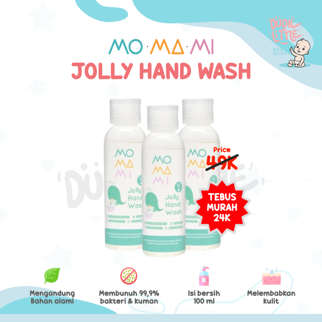 Momami Jolly Handwash Gel 100ml - Sabun Cuci Tangan (TEBUS MURAH!!!)