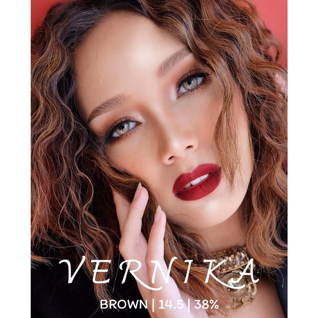 SOFTLENS VERNIKA BROWN  -0.50 S/D -10.00 BY URBAN FACTORY