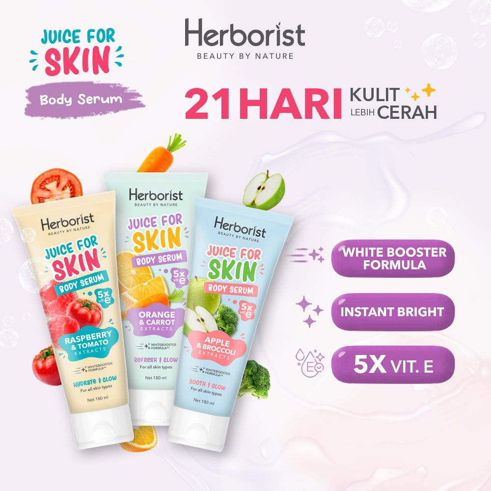 Herborist Juice For Skin Body Serum – 180ml 21days Glowing