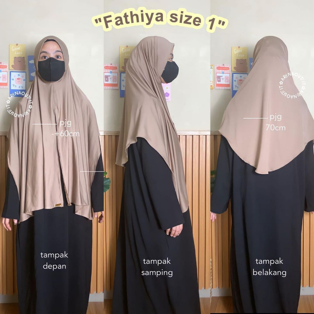 FATHIYA PASHMINA INSTAN BY ARUNA OUTFIT