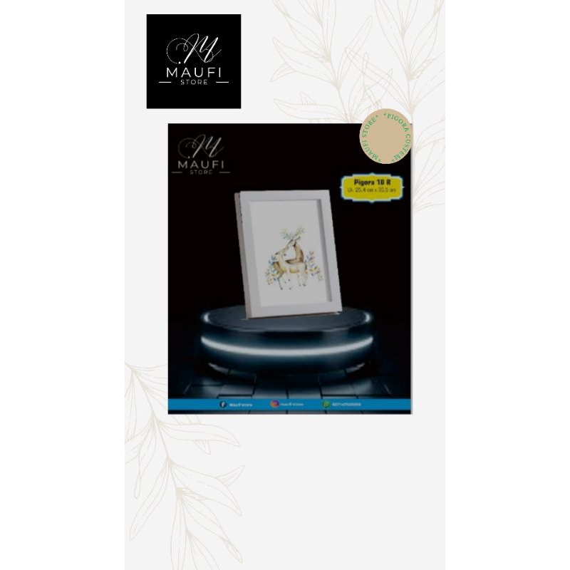 bingkai pigora foto 10 R A4 frame pigura foto