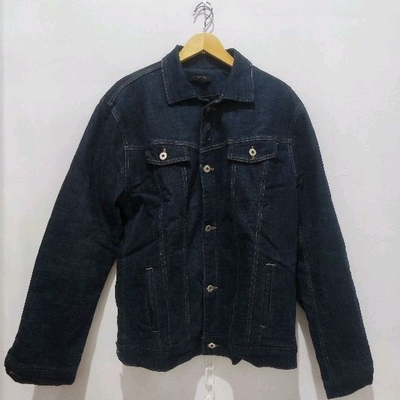 Jaket Denim Pria Tft Brand Other Fit Size On Tag L