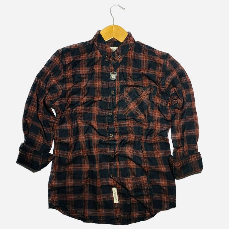 KEMEJA FLANEL JACK BROWN PREMIUM LENGAN PANJANG JB25
