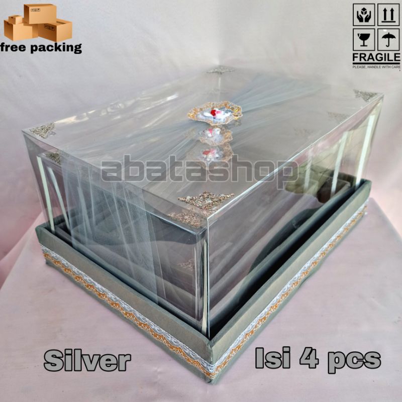 BAKI HANTARAN//KOTAK HANTARAN SESERAHAN PERNIKAHAN BAHAN SPUNBOND