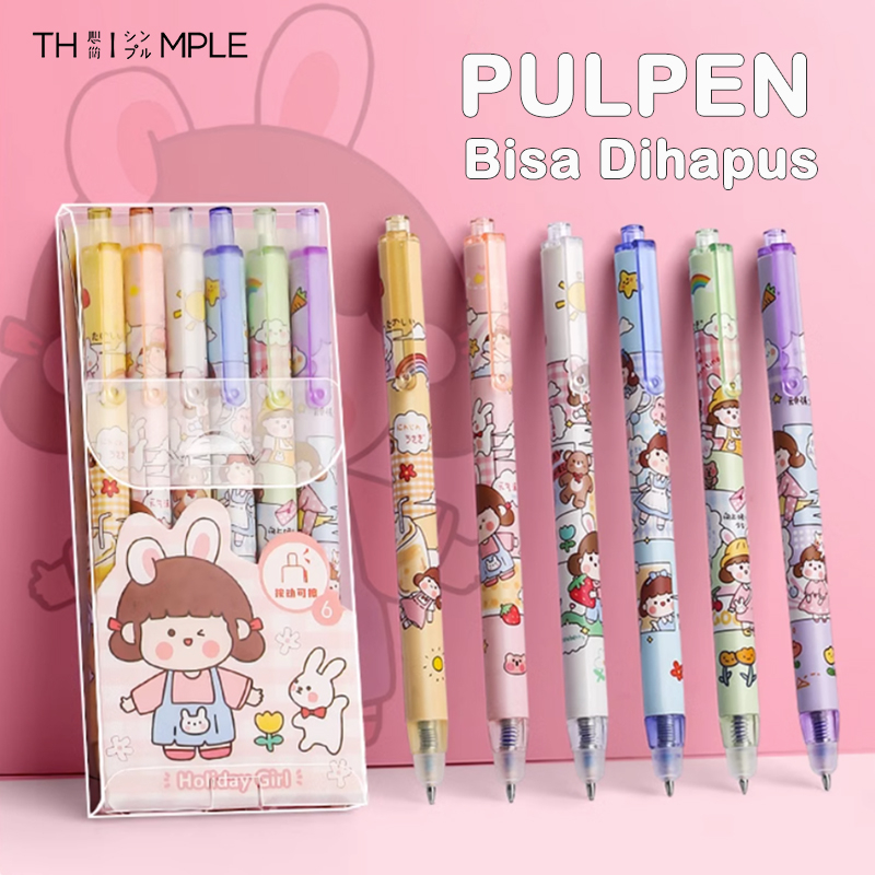 

0.5 mm Erasable Gel Pen Pulpen Pena Bisa Dihapus-THIMPLE