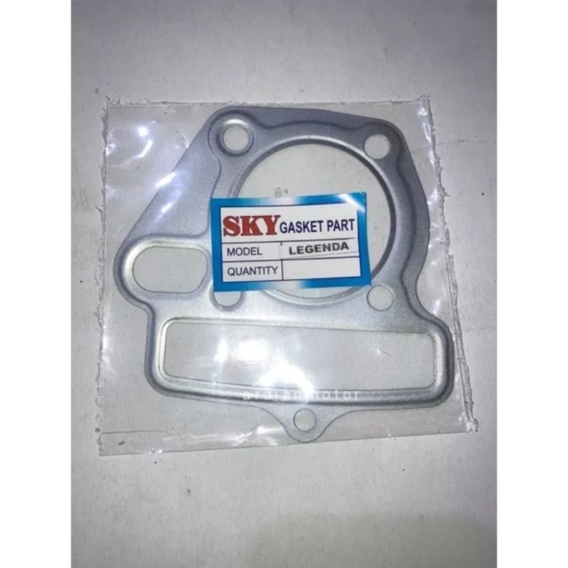 Paking Gasket Cylinder Kop Head Legenda Supra Fit New Supra Fit / Perpak Paking Blok Atas Clynder He