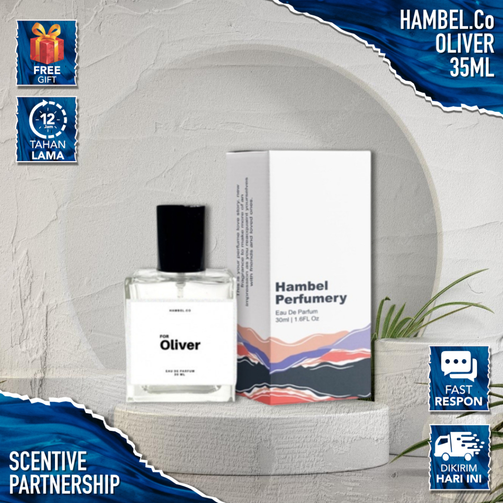 PARFUM HAMBEL FOR OLIVER (FREE GIFT) Parfum Unisex Vanilla & Coffee Parfume Oliver Humble / Oliver P