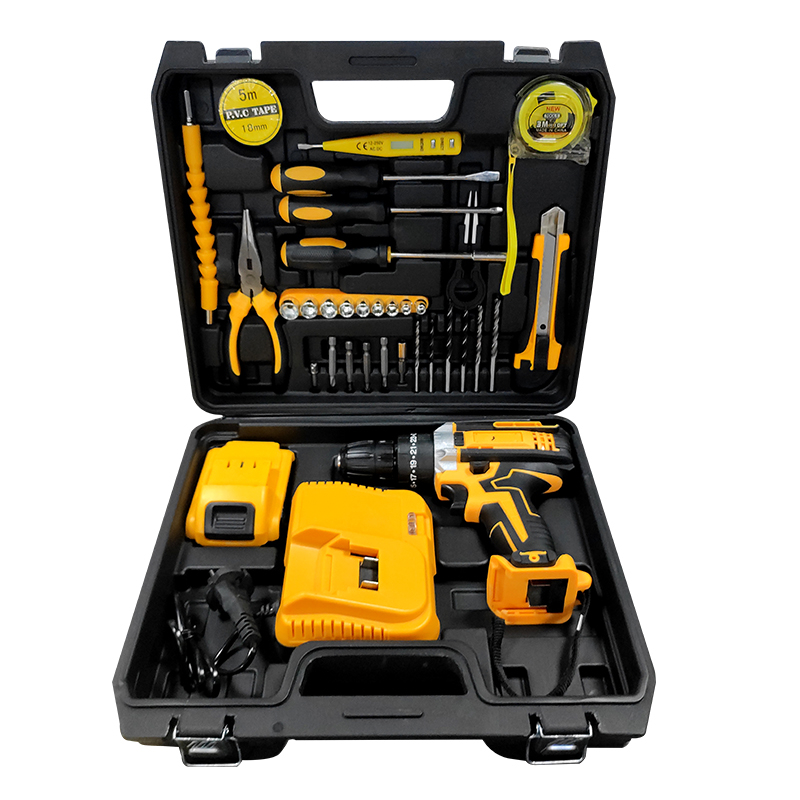 Bonkyo Mesin bor baterai impact drill bor listrik bor beton Multifunctional toolbox--B511 Pro