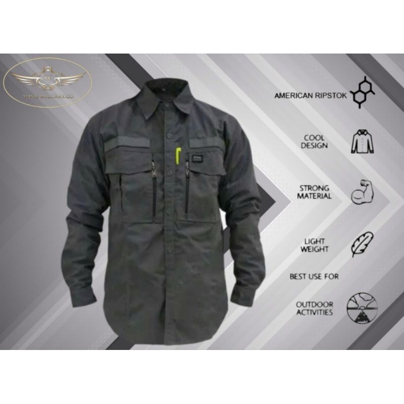 kemeja W-TAC tactical kemeja lengan panjang