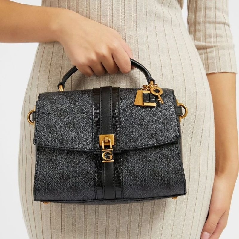 GUESSS Ginevra Top Handle Crossbody Bag