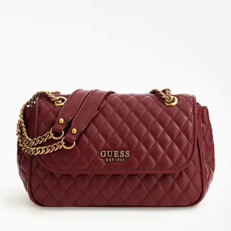 GUESSS Maila Quillted Crossbody Bag Giftset Include Box