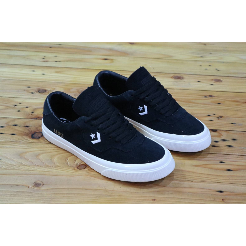 Sepatu Converse Cons Louie Lopez Black gum Size 39-43 Premium Quality convers lopez hitam sol gum