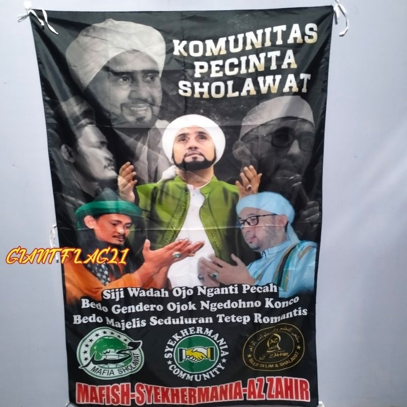 Bendera printing MAFISH SYEKHERMANIA ZAHIRMANIA