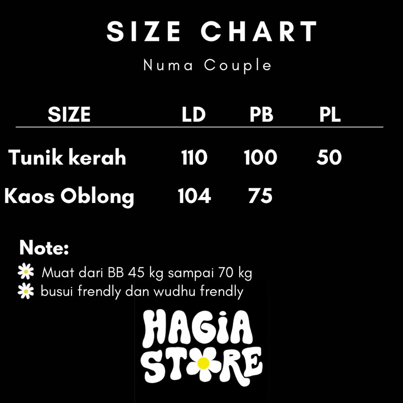 Numa Couple by hagia | Sudah couple tunik dan kaos oblong