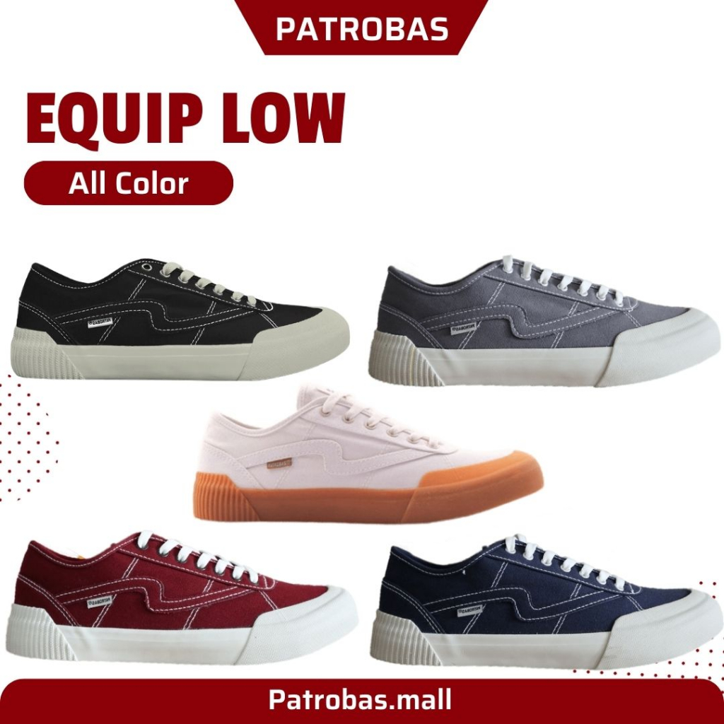 Sepatu Patrobas Equip Low Original Patrobass Petrobass Equip Semua Warna