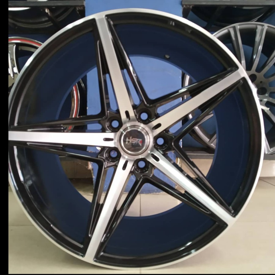 Velg Mobil Mercedez Benz Ring 18 HSR BECO Black Polis