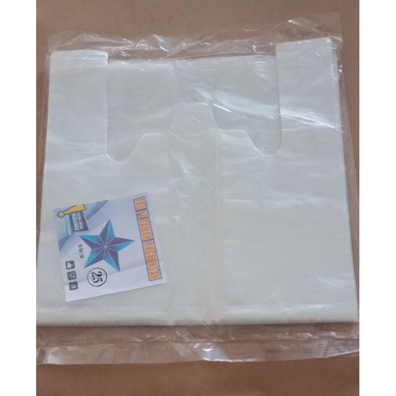 Plastik Bening Kresek 25,28,30,35 untuk Nasi Kotak