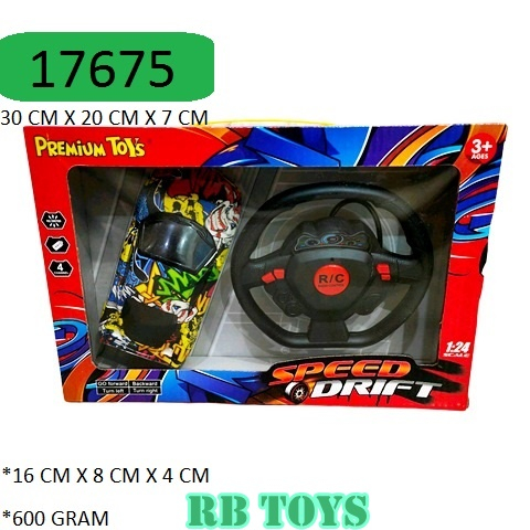 MAINAN MOBIL REMOTE CONTROL SEDAN 17675