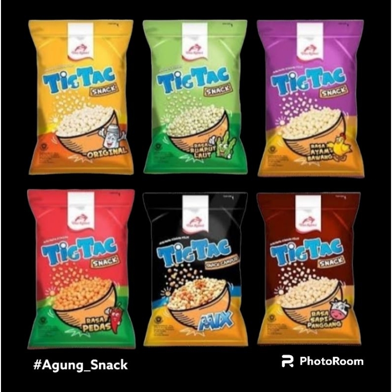 

Tic Tac Dua kelinci | Varian Rasa | 1 Pack Isi 10 Bungkus @ 14 Gram