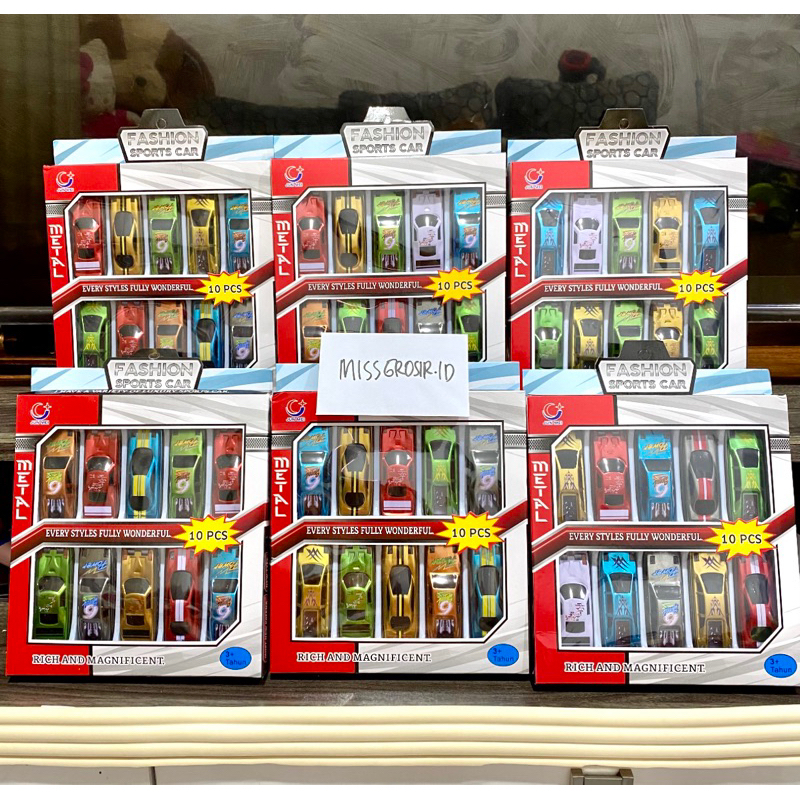 FASHION SPORT CAR mobil mainan anak isian banyak mobilan murah viral