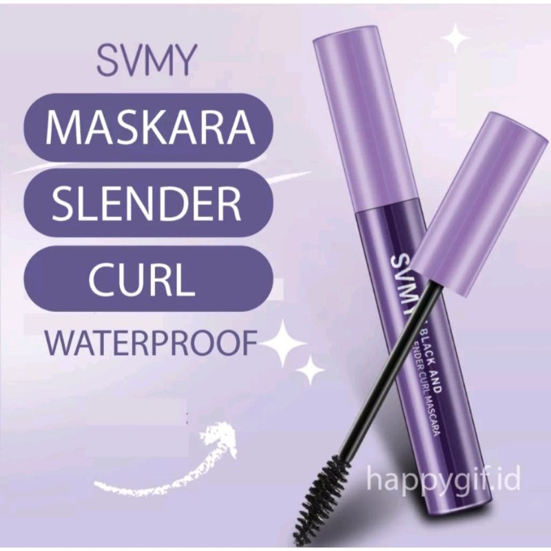 SVMY Purple Long Lash Slender Curling Mascara Waterproof LA192