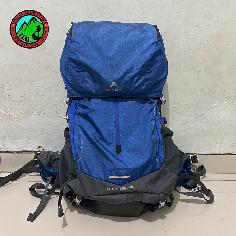 Tas Gunung Carrier Eiger Equator 45L Blue