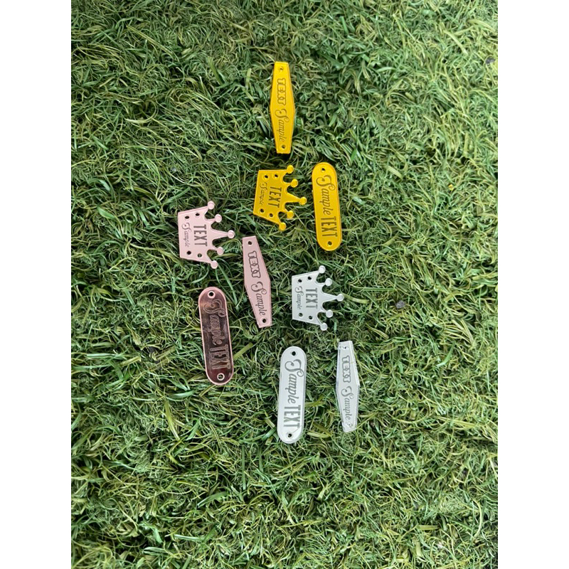 

Label akrilik gold/Silver/ Rosegold