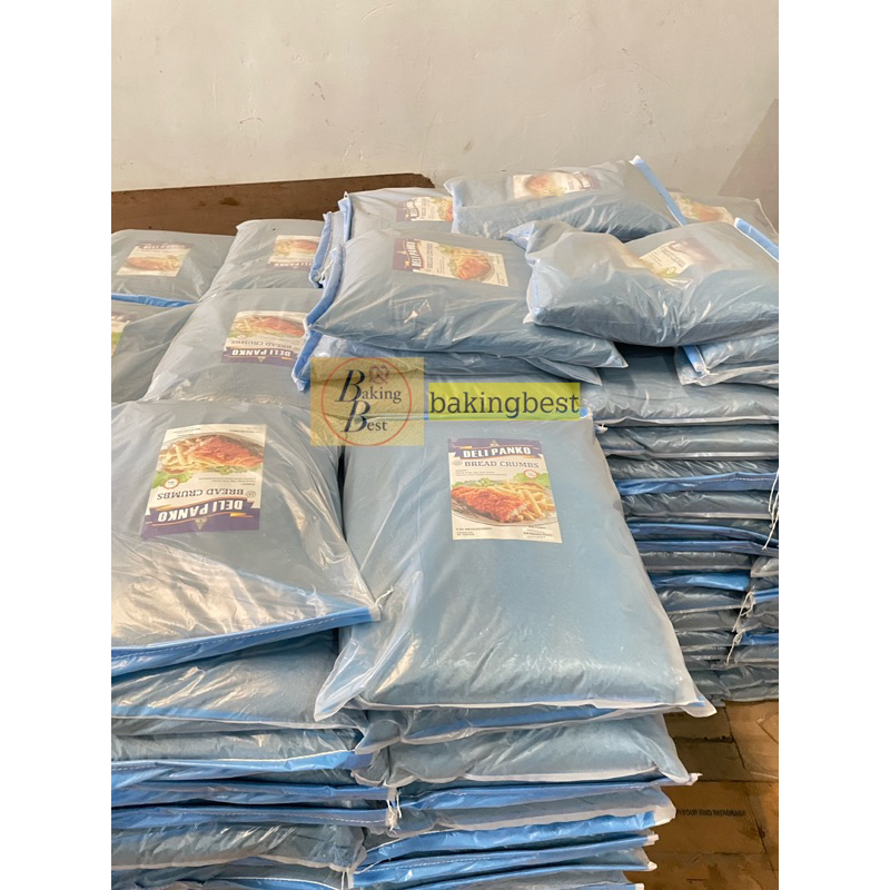 

Panir Tepung Roti Breadcrumbs Deli Panko 10 kg Halal Serbaguna Kualitas Bagus Laris Manis