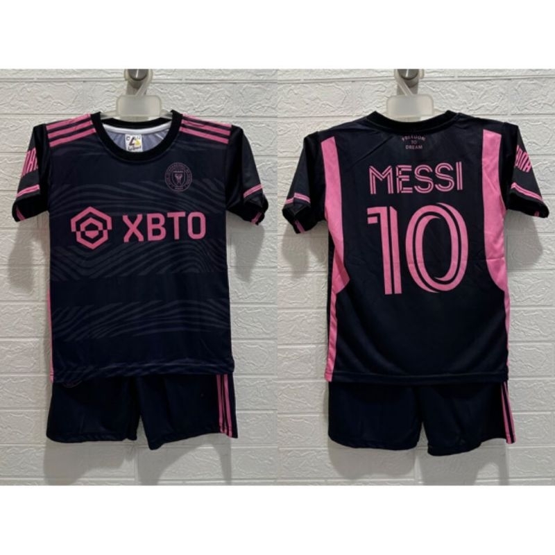 jersey bola anak Miami Messi 2023 setelan baju bola anak inter Miami