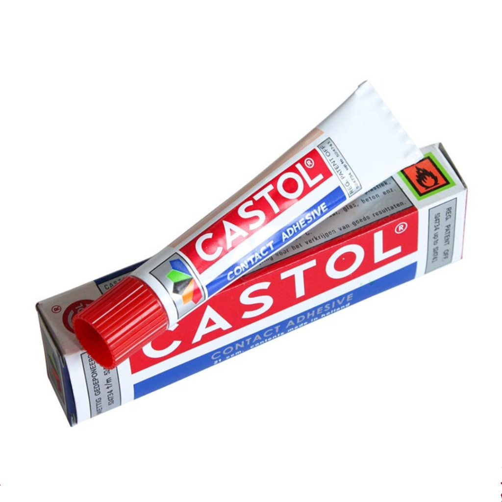

LEM CASTOL CONTACT ADHESIVE TUBE LEM KUNING kecil