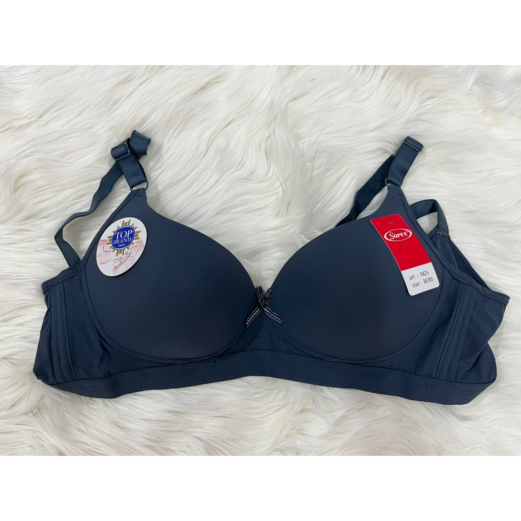 BH BH 9825 SOREX - Bra Sorex 9825 Salur Texture | BH Busa Sorex 9825 Comfort / Sorex Bra Tanpa Kawat Motif Salur 36-42 Tulang Cup Sedang Kait 3 Pilih WarnaBh Sorex 9825 Tekstur Salur | Bra Dewasa Busa Sedang Tanpa Kawat Setara Cup B | Bahan Polyester Moti