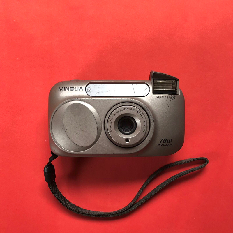 MINOLTA 70W RIVA ZOOM KAMERA ANALOG KAMERA FILM TUSTEL