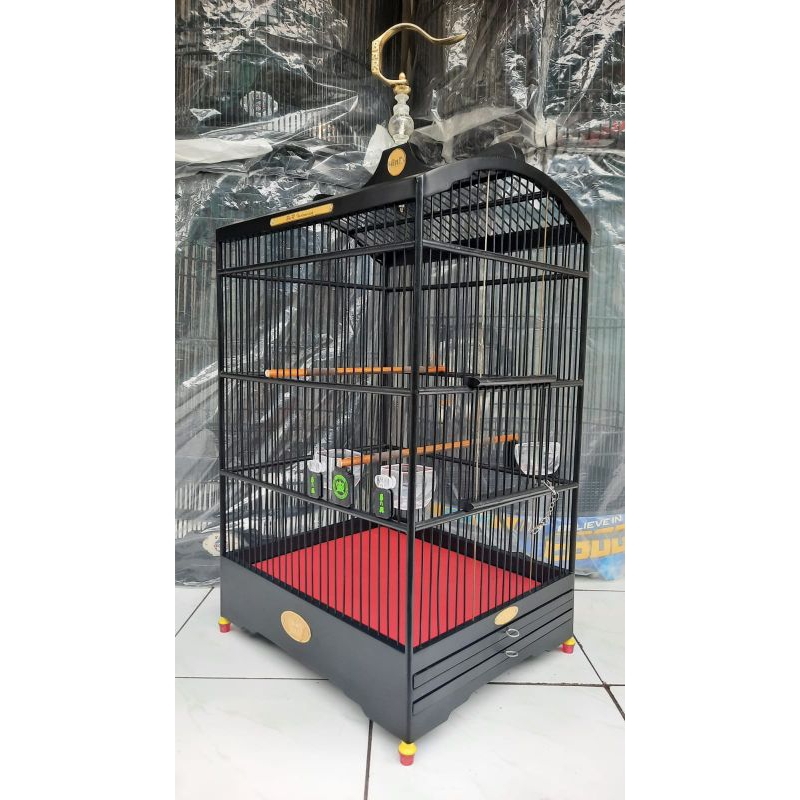 kandang bnr kotak black doff