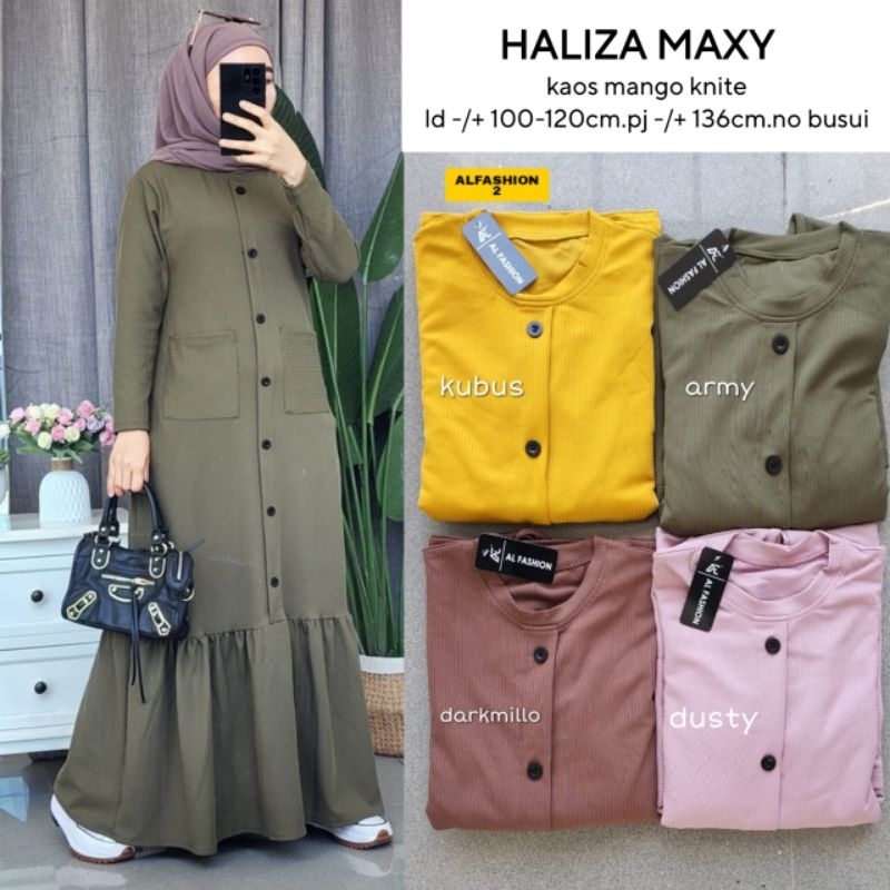 HALIZA MAXY DRESS ORI BY ALFASHION