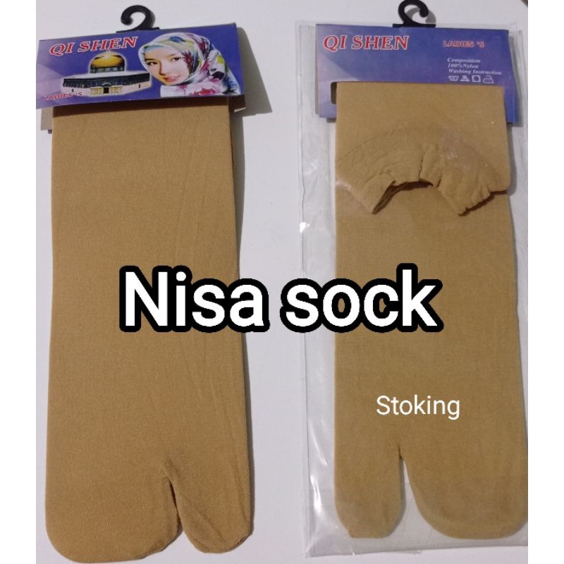 stoking jari/kaos kaki jempol stoking/stoking cream